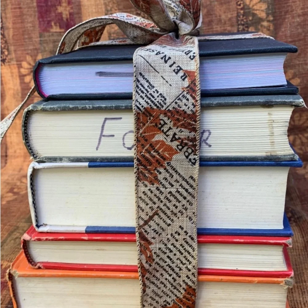 Fall Decor Book Stack - Picture 6 of 9